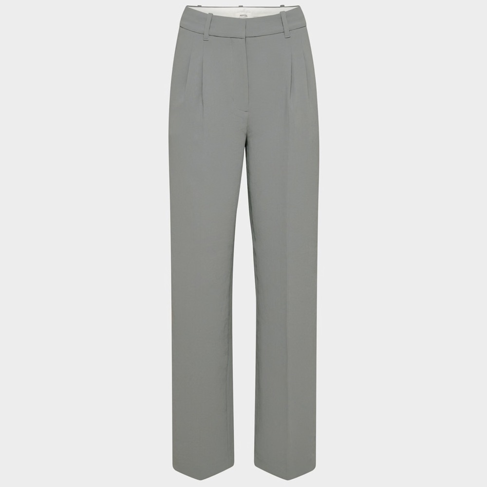 Aritzia Wilfred The Effortless Pant in Dark Gray Size 8